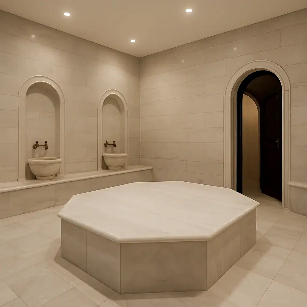 Yaptes hamam projeleri - modern mimari ve mermer işçiliği