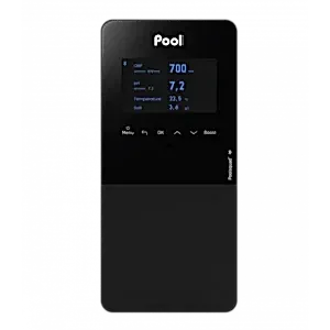 Havuzlarda otomatik dezenfeksiyon sağlayan PoolSquad® Pro tuz klor jeneratörü ve pH-ORP kontrol sistemi