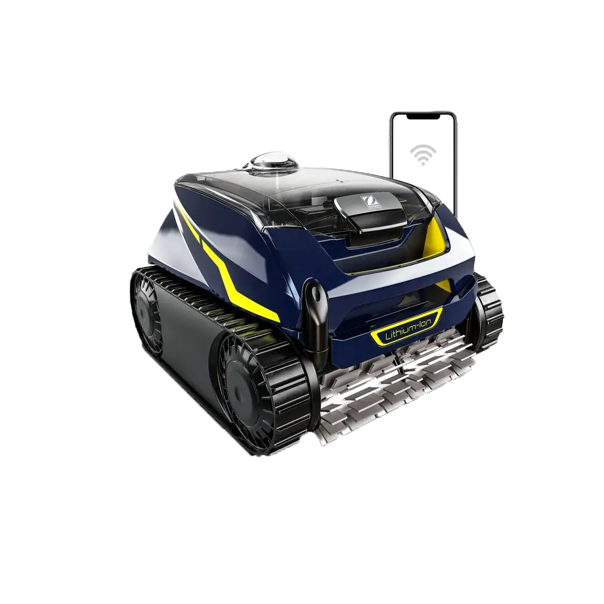Havuz temizleme robotu RF 5400 iQ, 12×6 m havuzlarda 150 dk boyunca kablosuz temizlik sağlar.