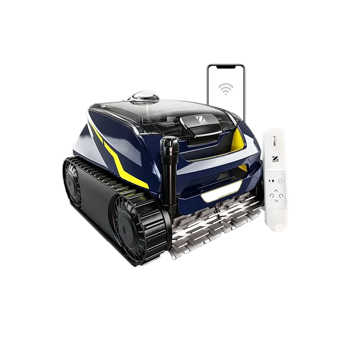 Havuz temizleme robotu RF 5600 iQ, Lift System ve uzaktan kumanda ile 12×6 m havuzlarda kablosuz temizlik sağlar.